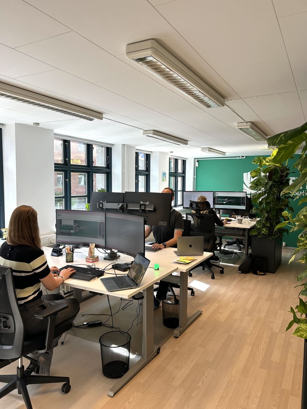 God IT-hygiejne — miljøbillede fra Safe IT's kontor